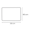 Ada 120 Spiegel mit LED-Beleuchtung