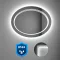Ria 80 Spiegel mit LED-Beleuchtung