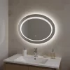 Ria 80 Spiegel mit LED-Beleuchtung