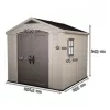 Faktor 8x8 Gartenhäuschen