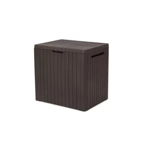 City Kunststoff-Gartenbehälter 113L braun
