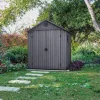 Darwin 6x6 Kunststoff-Gartenhäuschen
