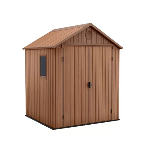 Darwin 6x6 Kunststoff-Gartenhäuschen