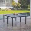 Julie Doppelter Kunststoff-Gartentisch