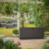 Kentwood Kunststoff-Gartenbehälter 350L braun