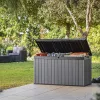 Darwin Gartenbehälter 570L graphit