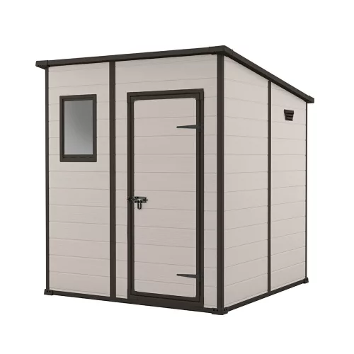 Manor 6x6 Kunststoff-Gartenhäuschen