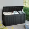 Praktische Kunststoff-Gartenbox 270 L