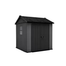 Newton 2.0 7x7,5 Kunststoff-Gartenhaus grau