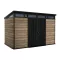 Signature PENT 11x7 Kunststoff-Gartenhaus Eschenholz