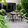 Porto 200 Kunststoff-Gartentisch
