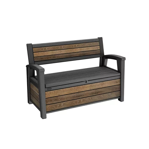 Decocoat Kunststoff-Gartenbank/Aufbewahrung 227 L