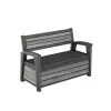 Decocoat Kunststoff-Gartenbank/Aufbewahrung 227 L