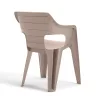 Bilbao iowback Kunststoff-Gartenstuhl mit Armlehnen