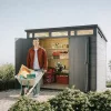 Signature pent 9x7 Kunststoff-Gartenhäuschen