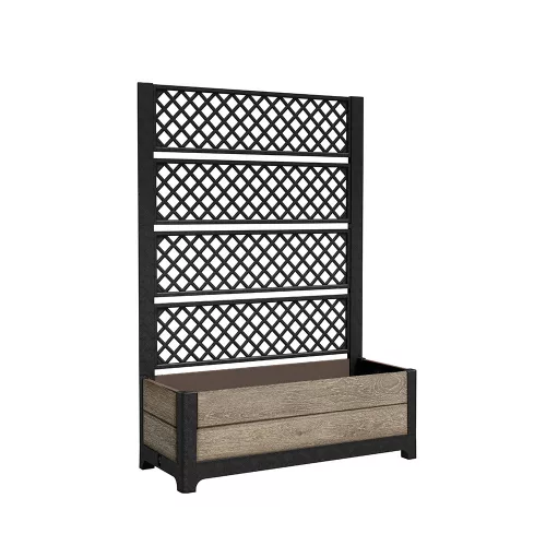 Dekorative Tulpe Pflanzgefäß mit Rücken 110l