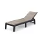 Porto Kunststoff Gartenliege ohne Kissen