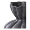 Vase, Keramik, schwarz ø17,2x19,4 cm