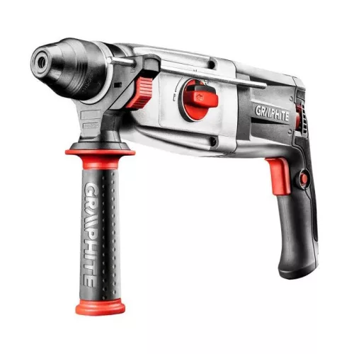 BOHRHAMMER MIT MEISSELFUNKTION, SDS PLUS 800W, KOFFER, GRAPHIT