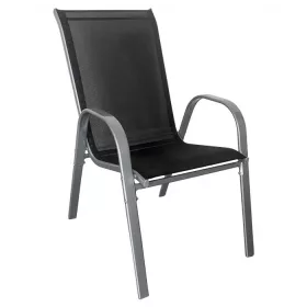 Arkadia KD Gartenstuhl schwarz