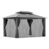 Gartenpavillon Tino 3x4 graphit