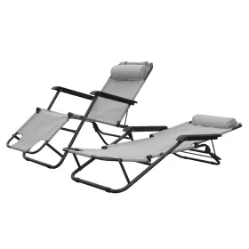 Senator Liegesessel grau