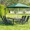 Kazuar grüner Garten Sonnenschirm 3.5M