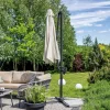 Kazuar beige Garten Sonnenschirm 3,5 M