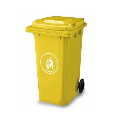 Abfalleimer 120L YELLOW