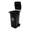 Abfallbehälter 120L BLACK