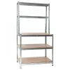 Schwerlastregal G 100x30/60x180 cm 150 kg
