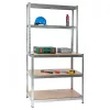 Schwerlastregal G 100x30/60x180 cm 150 kg