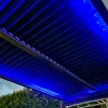 LUXE Pergola 5,8x3m anthrazit mit LED-Beleuchtung