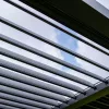 LUXE Pergola 5,8x4m anthrazit mit LED Beleuchtung