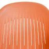 Ballena Kunststoff-Gartenstuhl mit Metallbeinen, orange