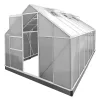 Gewächshaus aus Polycarbonat 250 x 430 x 124/205 cm