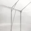 Gewächshaus aus Polycarbonat 250 x 430 x 124/205 cm
