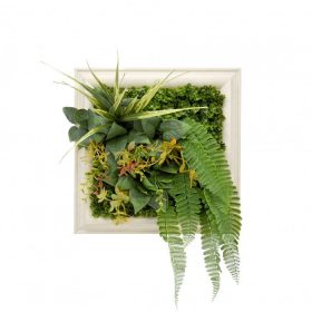 Idylle Kunststoff grün Wand 30x30 cm