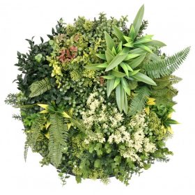 Harmonia I. Kunststoffwand grün 50x50 cm