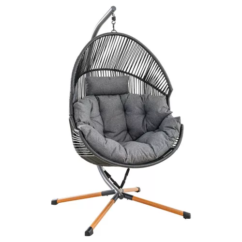 HOLAND Hängesessel schwarz