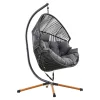 HOLAND Hängesessel schwarz