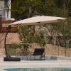 Solano Garten Sonnenschirm 4 m beige