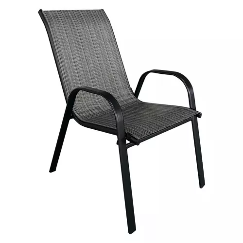 Arkadia KD Gartenstuhl grau