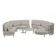 Modulares Gartenmöbel-Set Es Vedra, 8-teilig