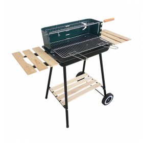 MIR244 Rechteckiger Holzkohle-Rollengrill