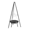 MIR281 Holzkohlegrill-Set mit Ständer