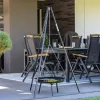 MIR281 Holzkohlegrill-Set mit Ständer
