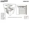 HOMEFORT HFBK64T2B Keramisches Kochfeld