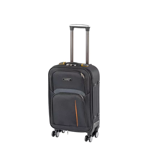 TraveLux light Kabinenkoffer mit weichen abnehmbaren Rollen 55x40x20 cm