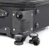 TraveLux light Kabinenkoffer mit weichen abnehmbaren Rollen 55x40x20 cm